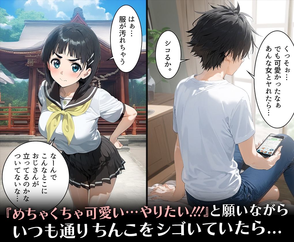 ハメ神様の贈り物～射精祈願したら理想のメスを操作する能力を手に入れた僕～桐○谷直葉 画像2