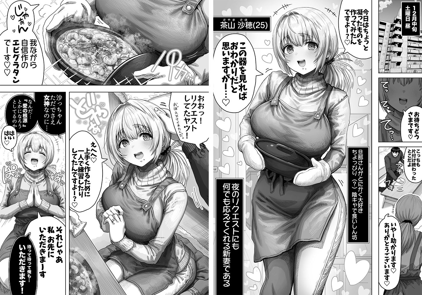 夫婦ノ夜 メリクリ編～お茶目な奥さんと過ごす聖シコノ夜～ 画像1
