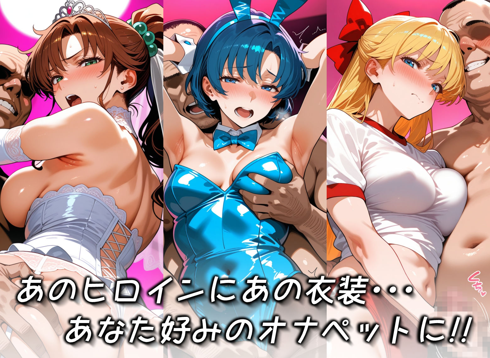 キセカエオナペット -美少女戦士セーラ◯ムーン篇- 画像2