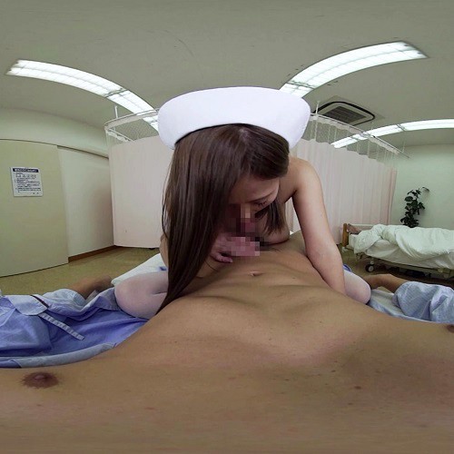 【VR】アルティメットOPPAIナースパイズリ挟射 西條るり 画像8
